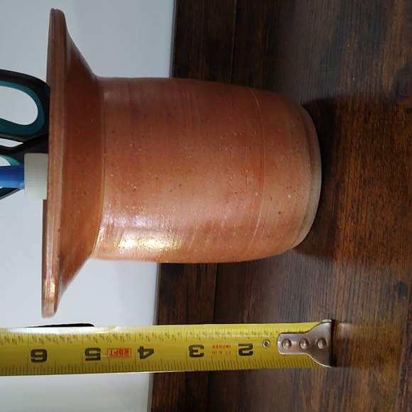 Wheel Thrown Vase Ceramic Pottery by Mason,  Pioneer Pottery Fall Color - Picture 9 of 9